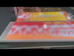 P6 Layar transparan film led layar kaca transparan video pusat perbelanjaan