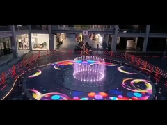 layar lantai LED interaktif di luar ruangan