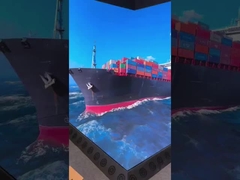 Layar LED Lantai Interaktif