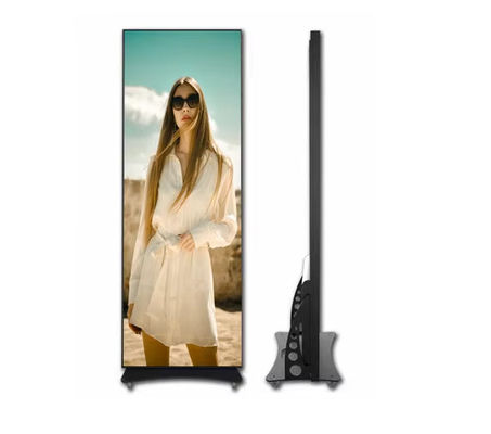 Poster bergerak LED Display 64X20X192 cm Full Color Commercial LED Display Screen