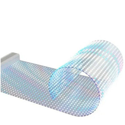 Full Color Transparan LED Display Screen, Lihat Melalui Kaca Transparan LED Screen Wall