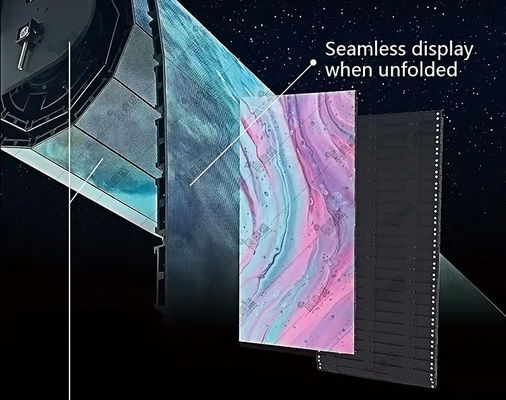 Fleksibel LED Roll-Up Display P1.5, Ruang Konferensi Desain hemat ruang Ruang Pertemuan